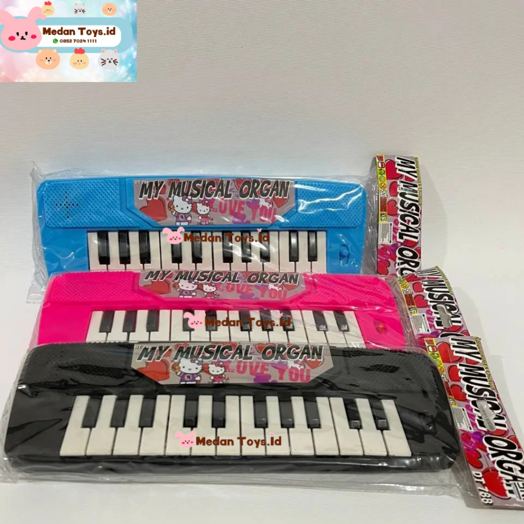 Medan Toys - Mainan Musik Organ Piano Mini Mainan Anak Plays Alat Musik Anak DT788