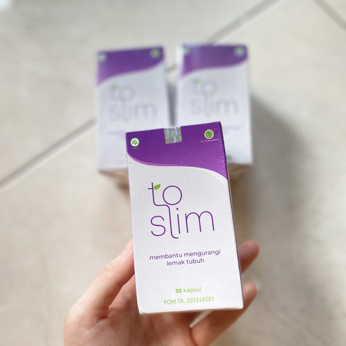 Promo Pelangsing To Slim - Toslim Original Herbal Isi 30 Kapsul Bpom