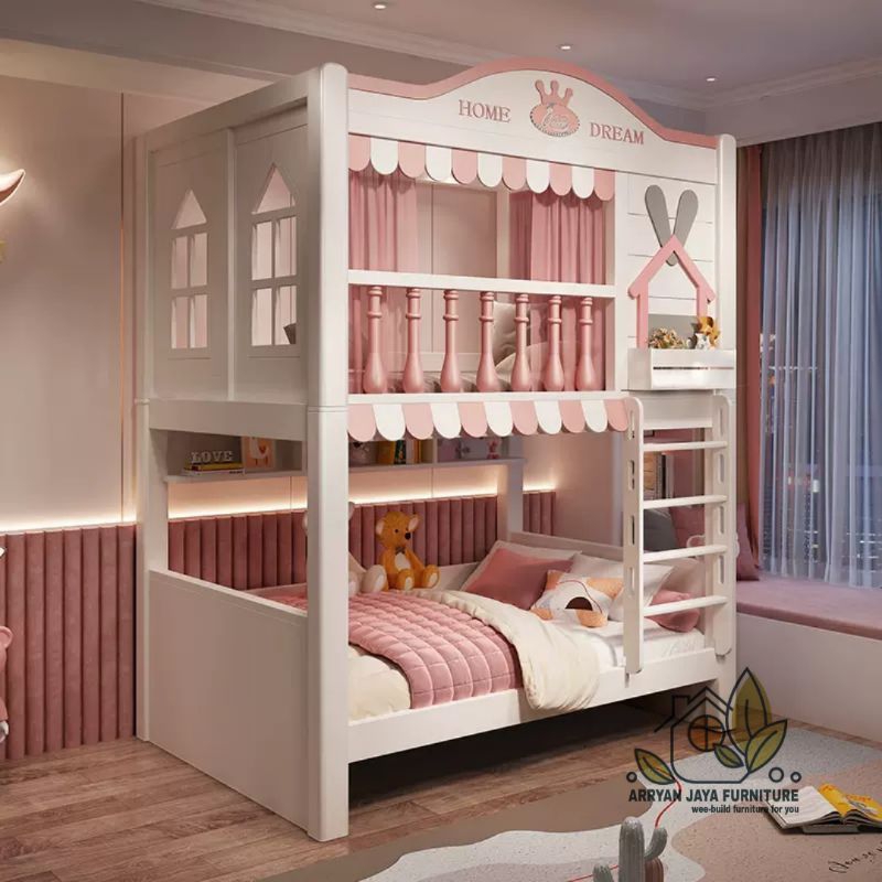 tempat tidur tingkat 2 susun / kasur tingkat