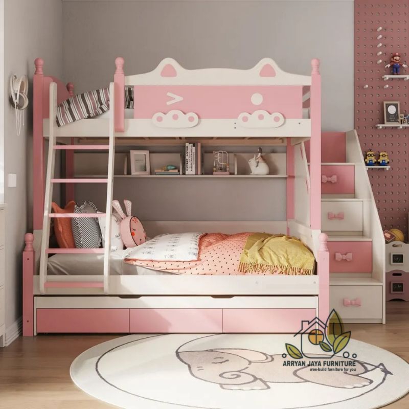 tempat tidur tingkat anak karakter
