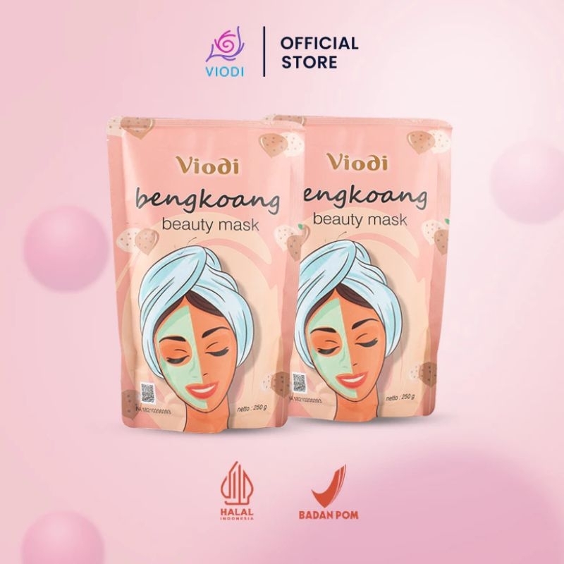 Viodi masker wajah (bengkoang & acne)