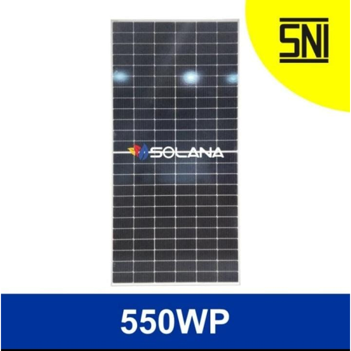 Solar Panel Surya Solarcell PV Solana 550WP Monocrystalline 550wp mono