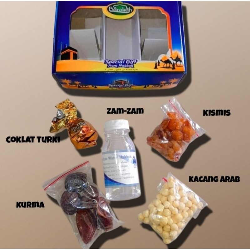 

PAKET OLEH-OLEH UMROH&HAJI||paket oleh oleh umroh& haji (paket B)