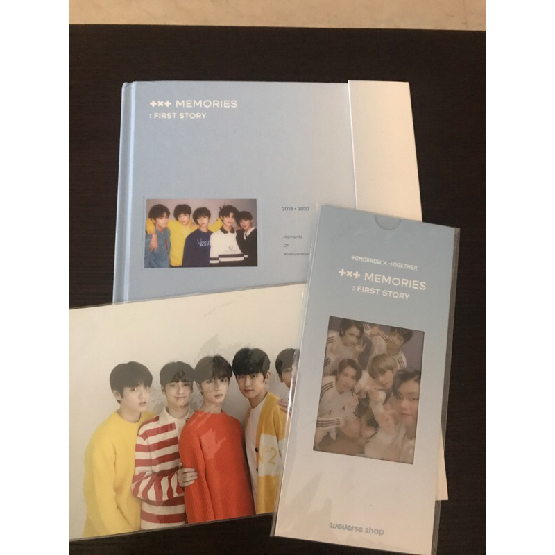 TXT Memories First Story + weverse pob