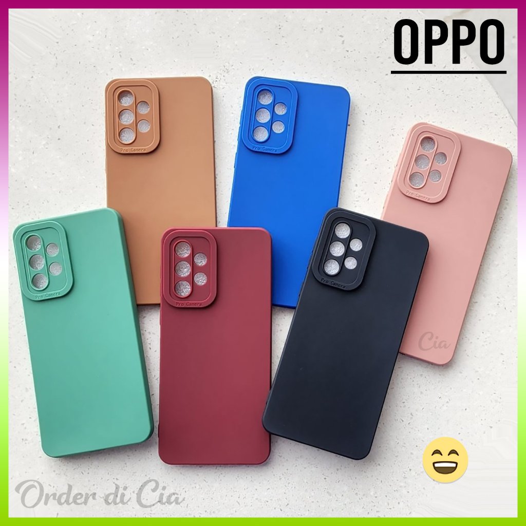 Candy PRO Case Oppo F1 F1f F1+ X9009 F3 F3+ Plus F19 F21 Pro 5G Silikon Warna Softcase Macaroon Lent