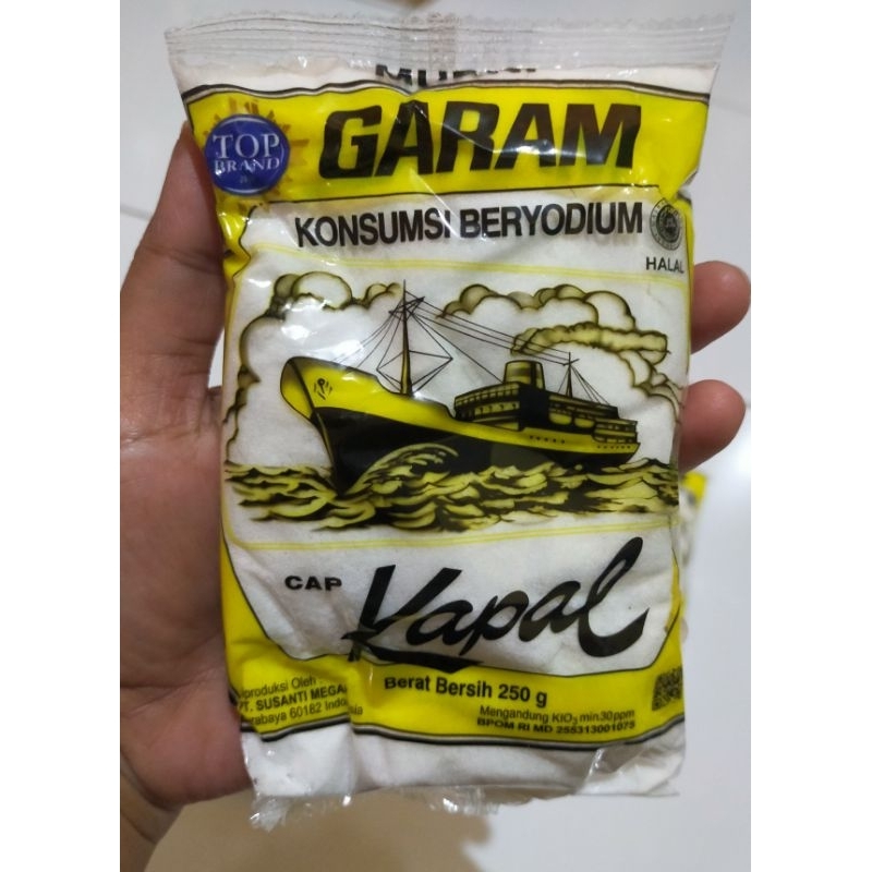 

GARAM CAP KAPAL 250g ORIGINAL (5pcs)