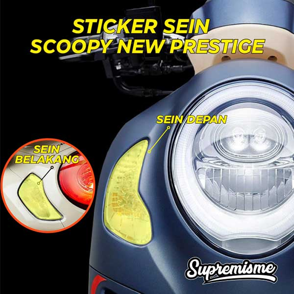 Stiker Lampu Sein SCOOPY ALL new PRESTIGE | Stiker Lampu Sein Scoopy 2023 | Stiker Pelindung Lampu S