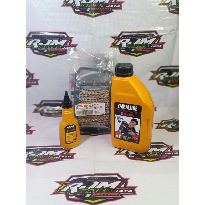 PAKETAN OLI SERVIS BULANAN ORIGINAL YAMALUBE MATIC 800ML MIO SMILE MIO NEW MIO SPORTY MIO KARBU