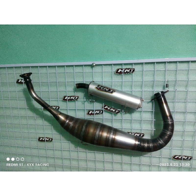 knalpot pdk repsol plat karat KNT exhaust racing rx king rx special