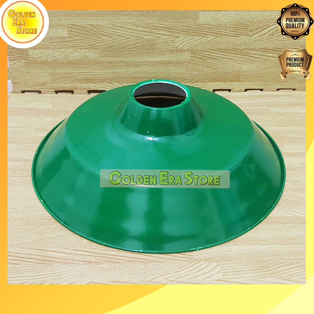 E27 Kap Lampu Jalan WD Hijau Gantung E27 / Kap Lampu Jalan E27 (kecil)  / Kap Fiting Lampu