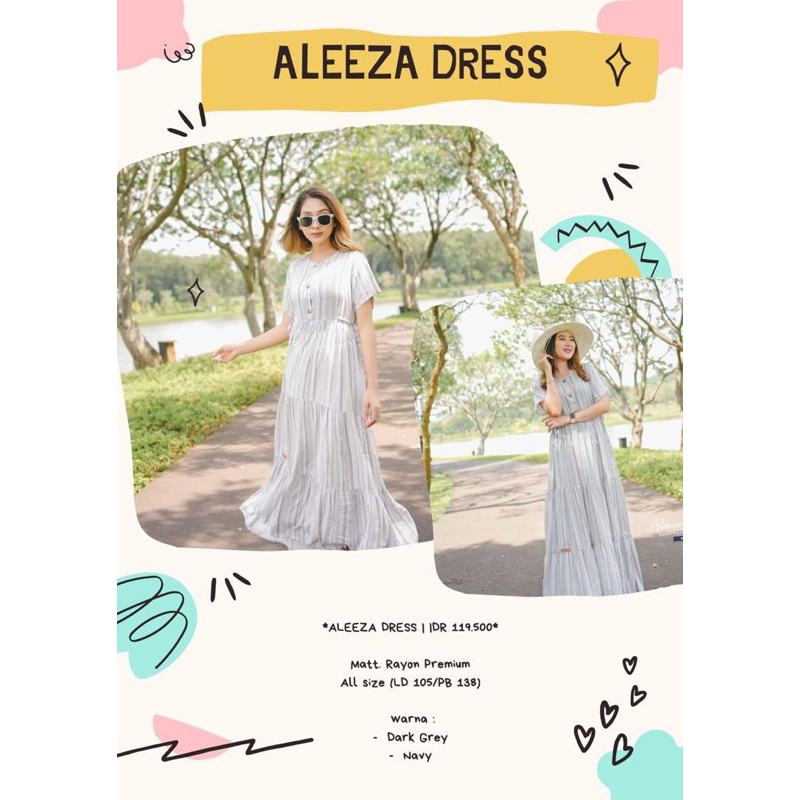 Aleeza Dress Ghiina Fashion