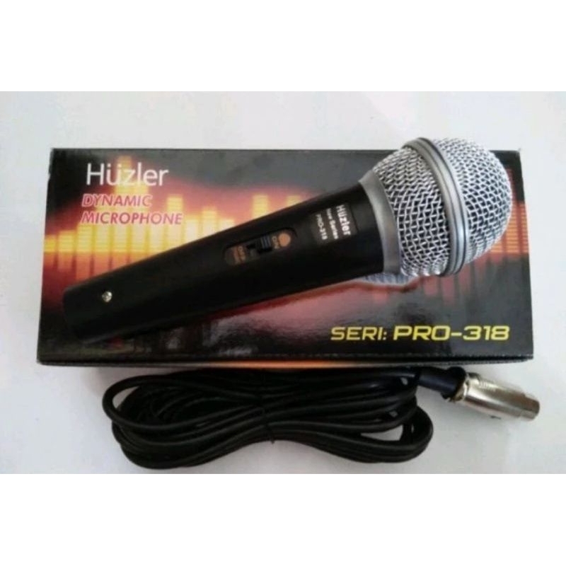 mic huzler 318 Mic Kabel HUZLER Crimson PRO 318 Dynamic Microphone