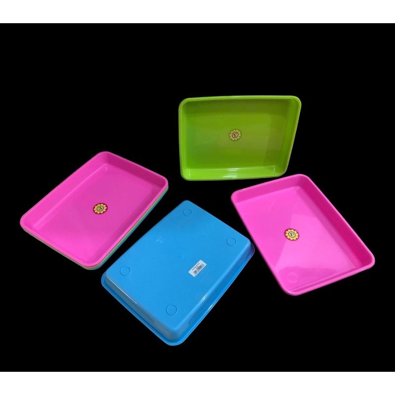 NAMPAN PLASTIK SEGI TANTOS / NAMPAN PLASTIK WARNA