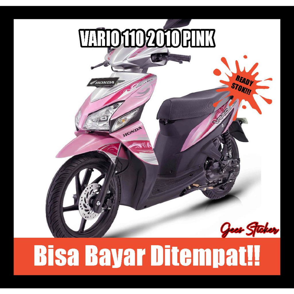 striping vario 110 2010 pink