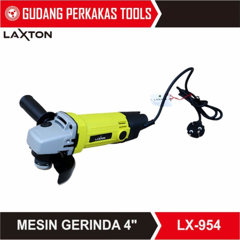 Laxton mesin gerinda tangan listrik 4'' angle grinder murah banget LX-954
