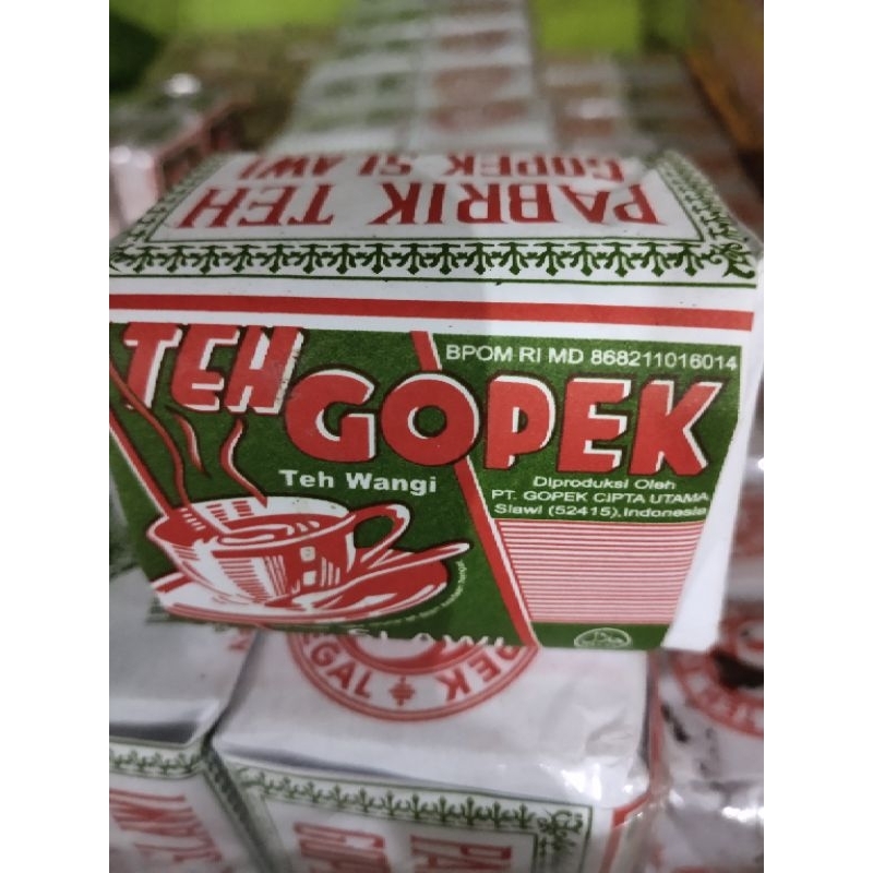 

TEH CAP GOPEK PER BKS 40g