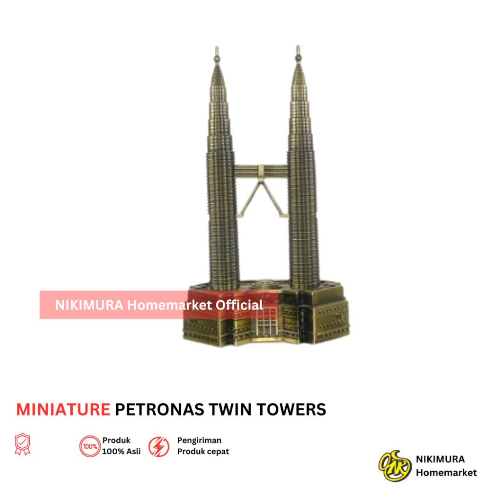 MINIATUR PETRONAS TWIN TOWERS (MG)