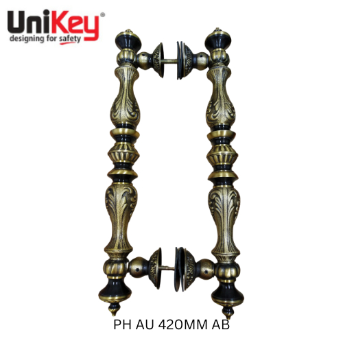 UniKey Pull Handle Antique Ukir PH AU 420MM AB