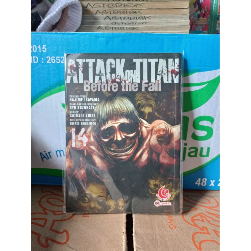 komik attack on Titan before the fall 14 / komik attack on Titan before the fall vol 14