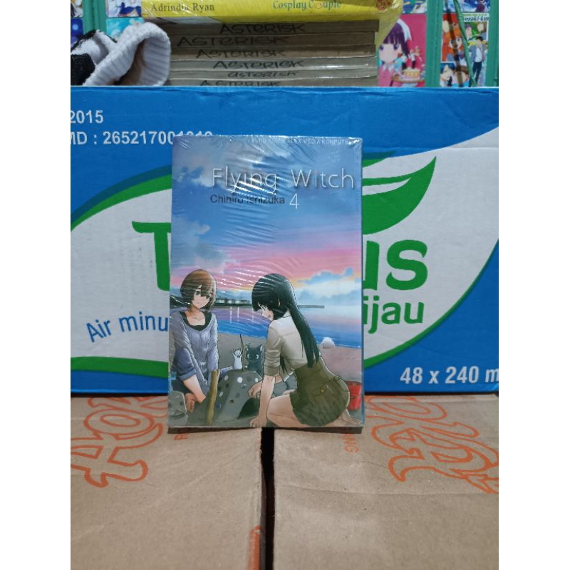 komik flying witch 4 segel / komik flying witch vol 4 segel