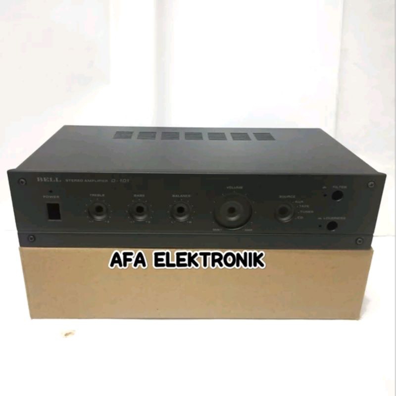 Box Power Amplifier Bell Stereo D-101