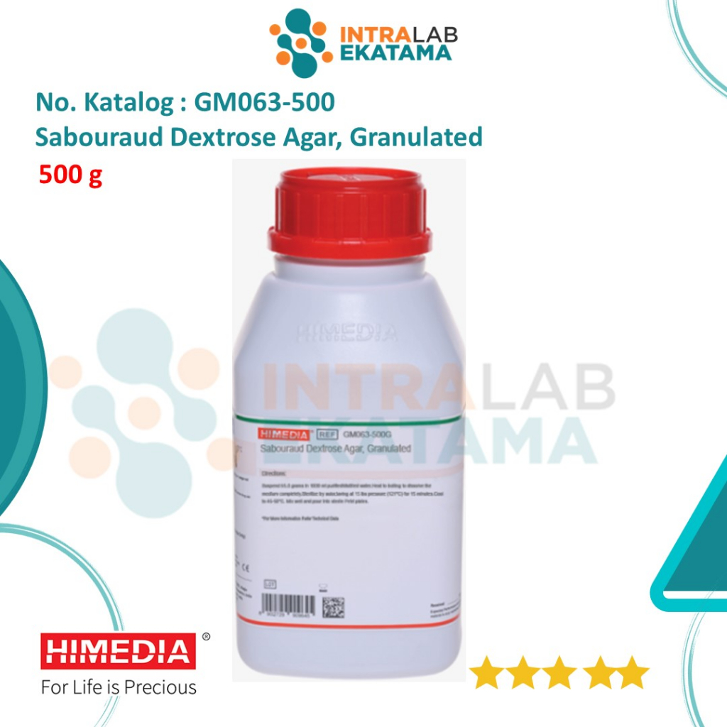 GM063-500 Sabouraud Dextrose Agar, Granulated
