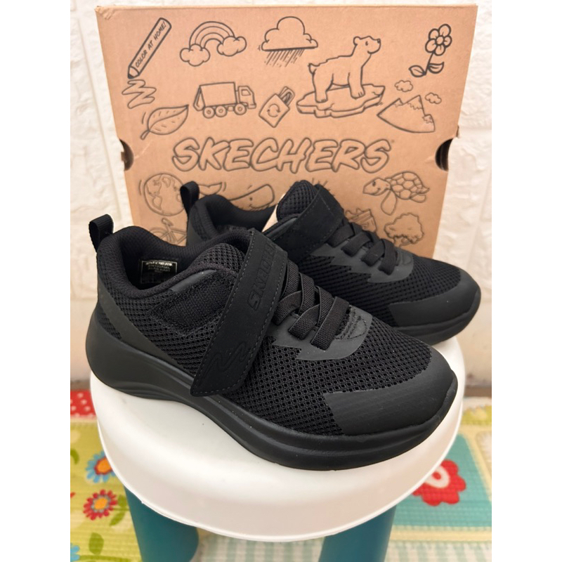 PRELOVED Skechers Selectors Dorvo Black Unisex Sneakers Shoes