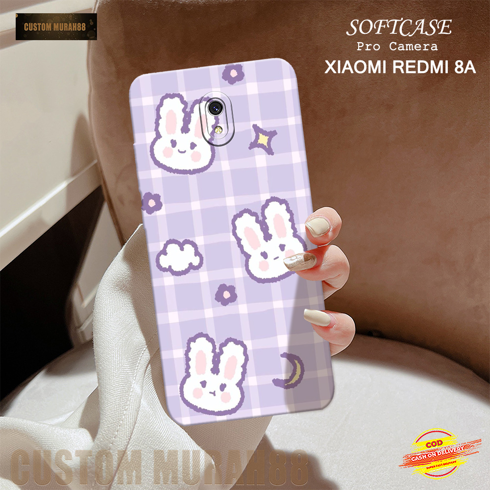 Case Xiaomi Redmi 8A Terbaru - Fashion Case KARTUN - Casing Hp Xiaomi Redmi 8A - Softcase Pro Camera