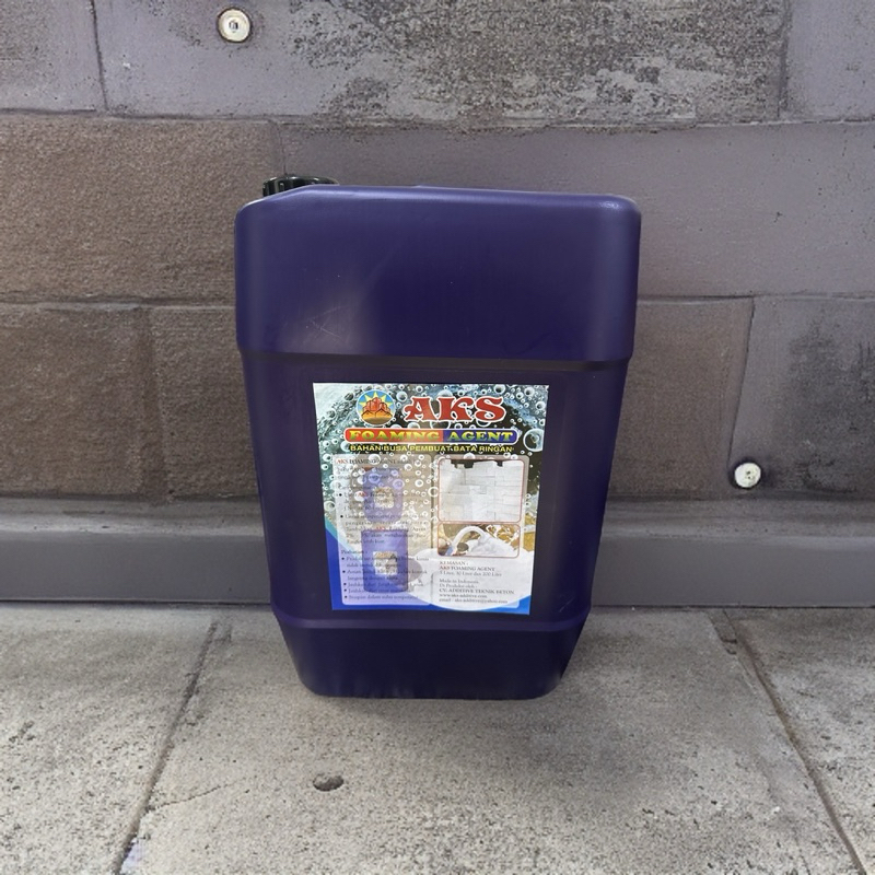 cairan foaming agent busa bata ringan ukuran 20 liter