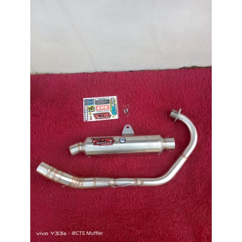 KNALPOT CTS JENONG LEHER BENDING CB GL MP TIGER