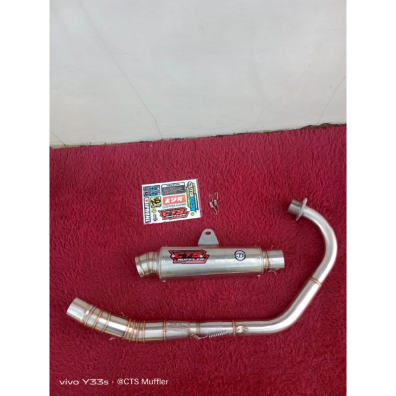 KNALPOT CTS KOMPETISI ENGKER CB GL MP TIGER