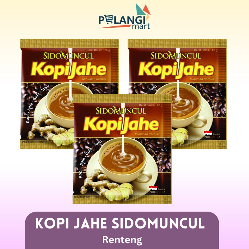 

KOPI JAHE SIDOMUNCUL 10X26 GR