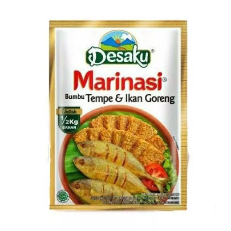 

DESAKU MARINASI BUMBU TEMPE AYAM IKAN 15gr