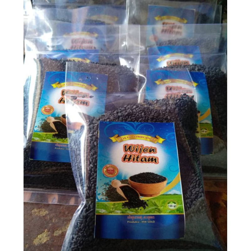 

buji wijen hitam import