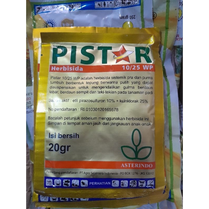 PISTAR 10/25WP 20gr HERBISIDA