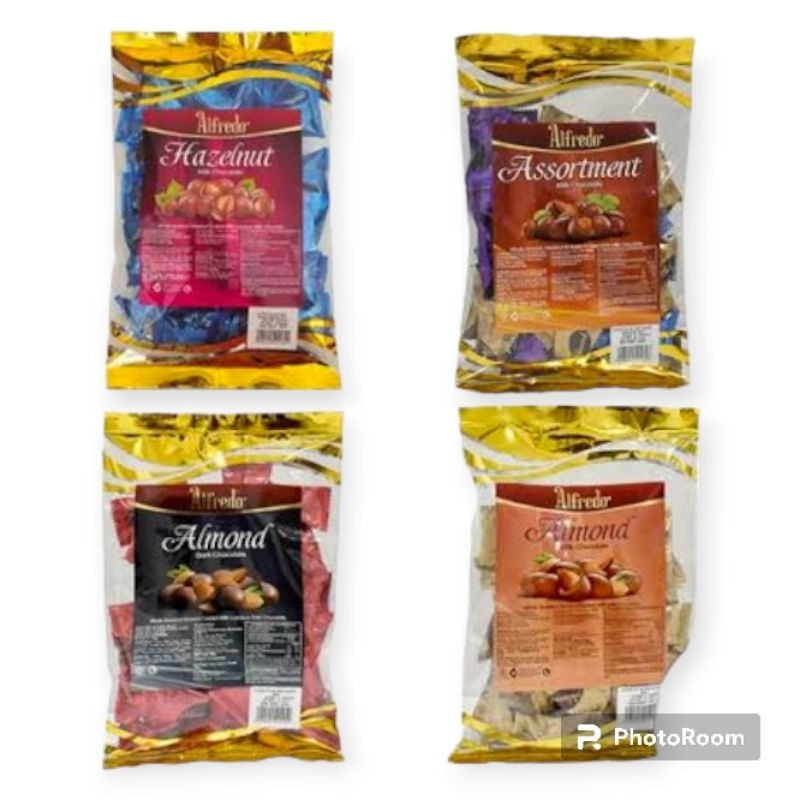 

ALFREDO PILLOW WRAP PANNED HAZELNUT MILK 200 GRAM