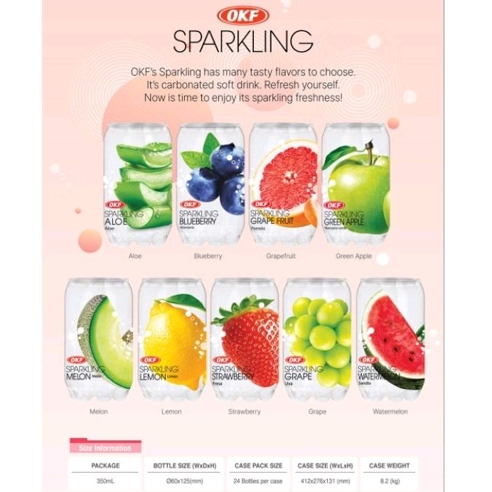 

OKF SPARKLING 350ML