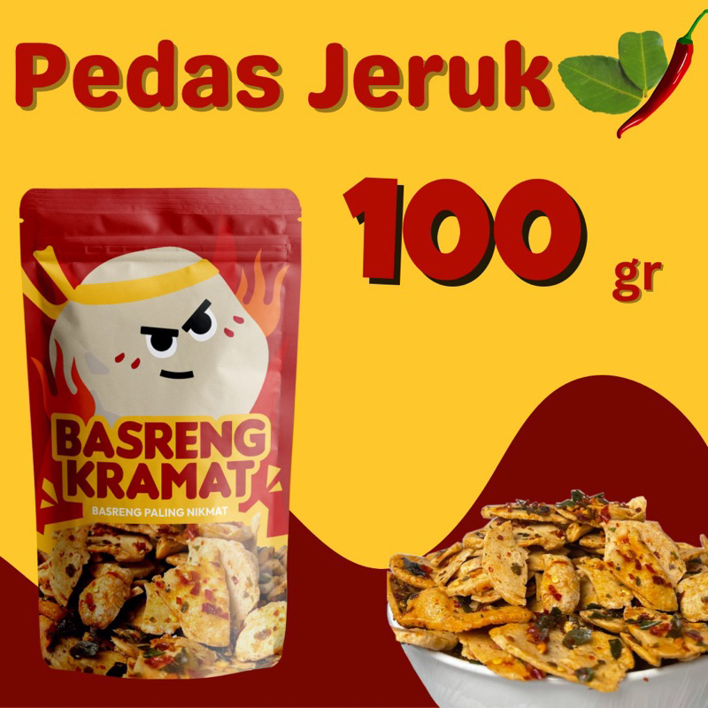 

BASRENG KRAMAT | PEDAS JERUK 100 gram | BASRENG VIRAL
