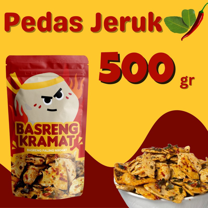 

BASRENG KRAMAT | BASRENG PEDAS JERUK 500 gram | BASRENG VIRAL