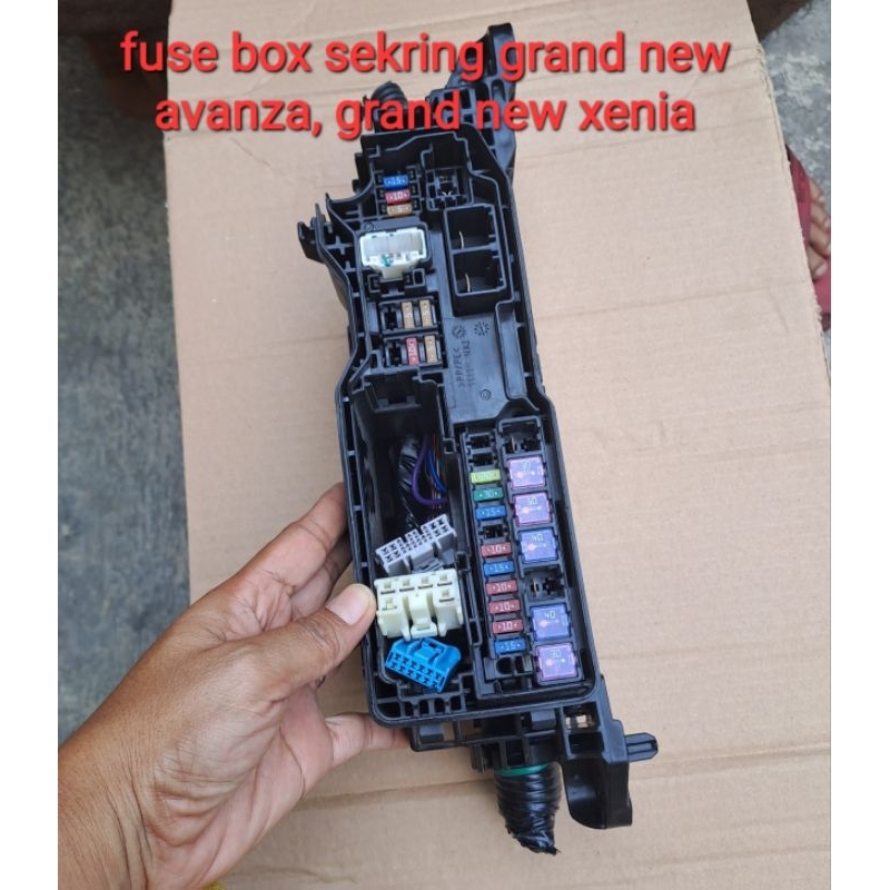 Fuse box sekring grand new Avanza, grand new xenia 2016 sampai 2019