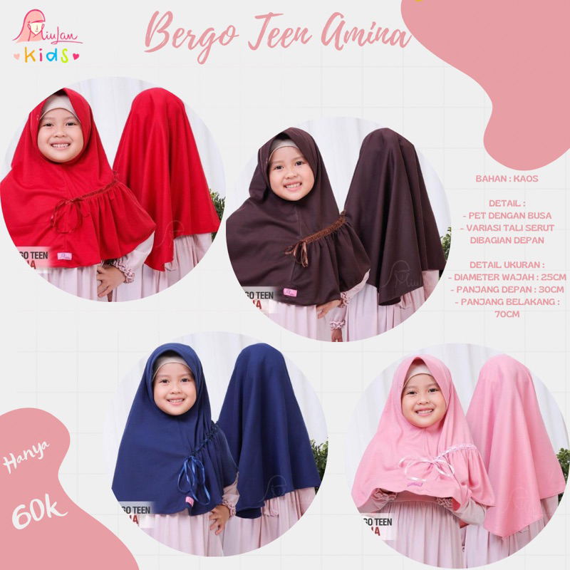 Bergo Teen Amina miulan