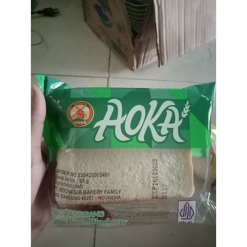 

Roti Aoka Panggang Viral