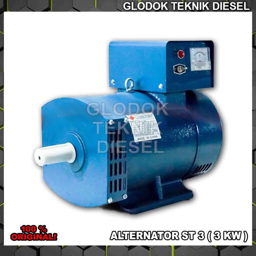 Sumura Alternator Dinamo Pembangkit Listrik STC ST 3 KW Altenator 3KW 1 Phase Original Terbaik Matri