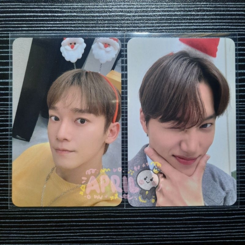OFFICIAL PC CHEN KAI PINK CHRISTMAS EXO