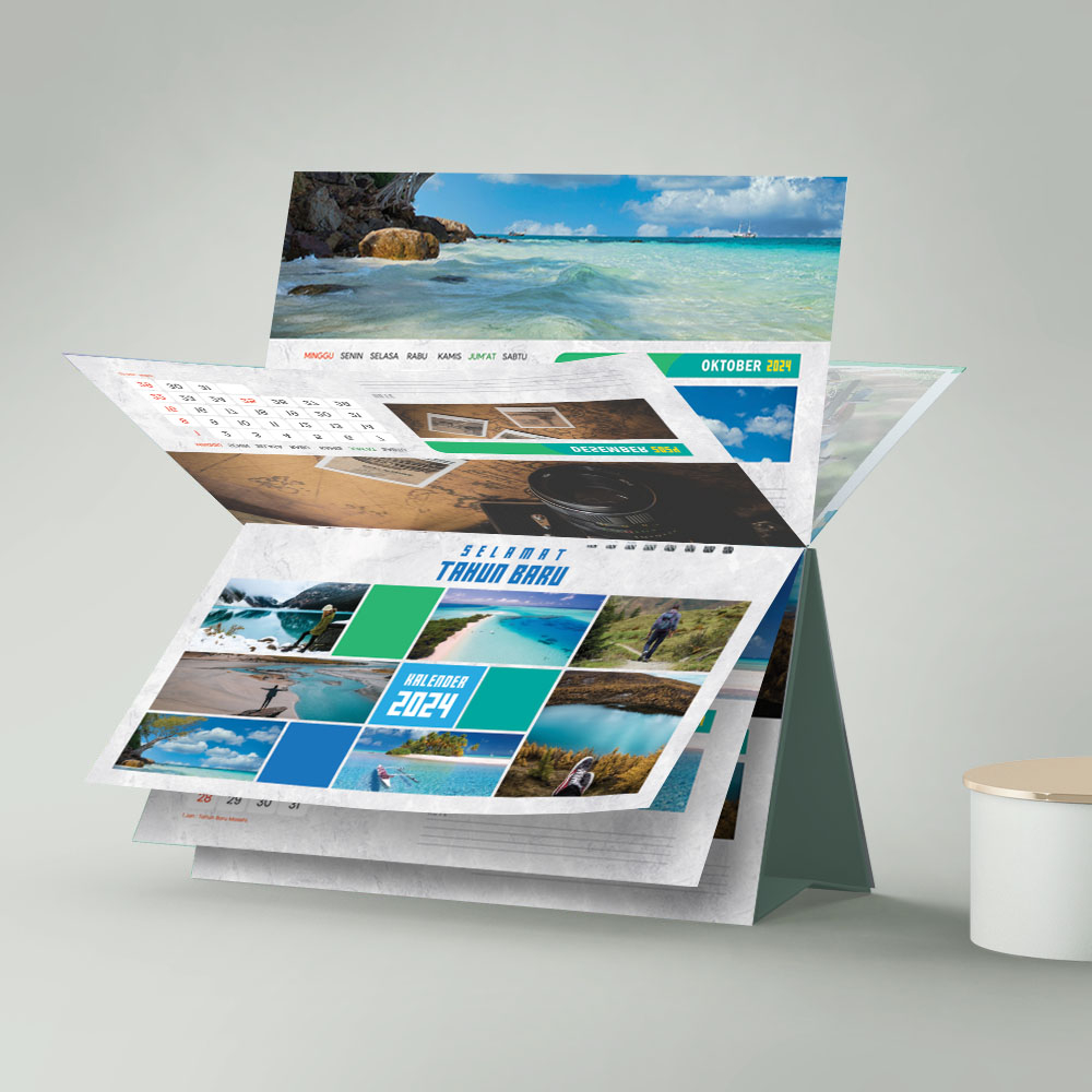 

Kalender Meja Custom