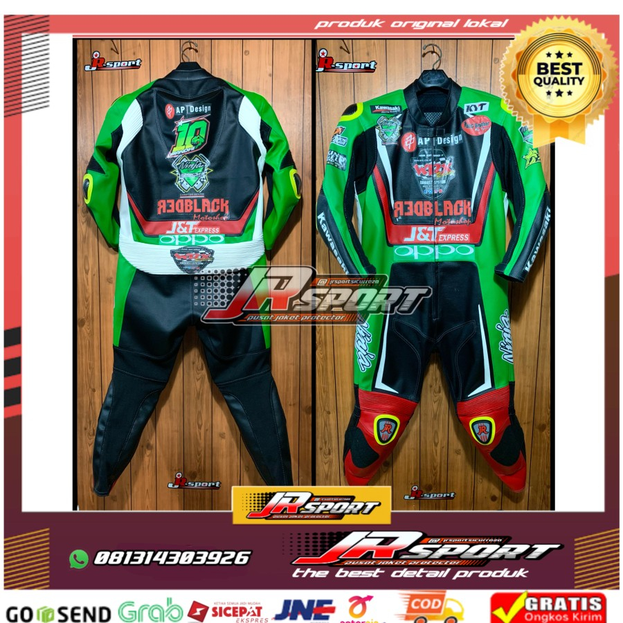 Wearpack Baju balap motor road race Custome premium full titanium