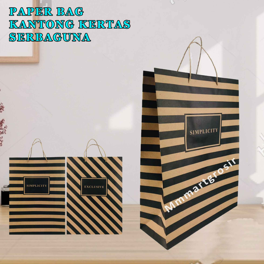 

paper bag / kantong kertas / 33*45*13