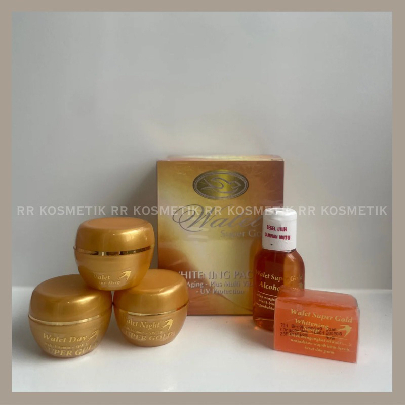 CREAM WALET SUPER GOLD 5 IN 1 ORIGINAL / PAKET CREAM WALET