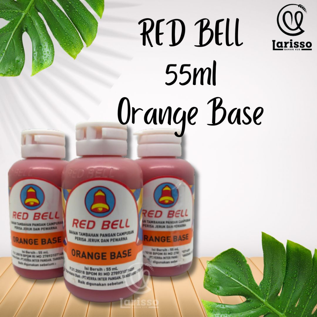 

PASTA PERISA RED BELL 55ML RASA ORANGE BASE SPECIAL