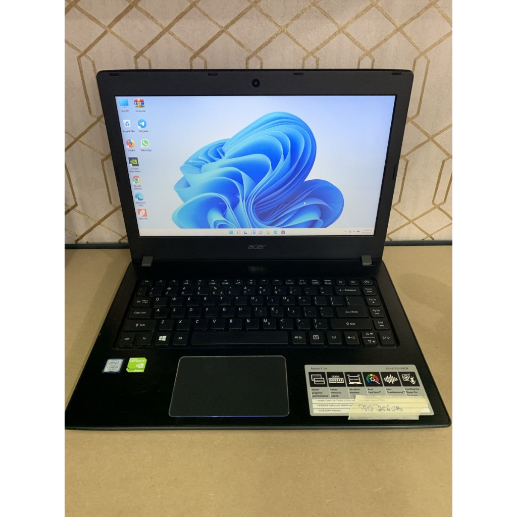 ACER Aspire E5-475G Core i5-7200U RAM 8GB / HDD 1000GB - 1000gb